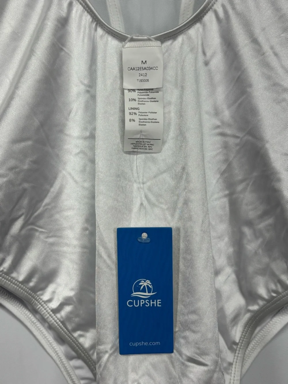 ✨Cupshe Beach Goddess Corset Underwire One-Piece Swimsuit Size M-NWT 🏷️ - Picture 9 of 12